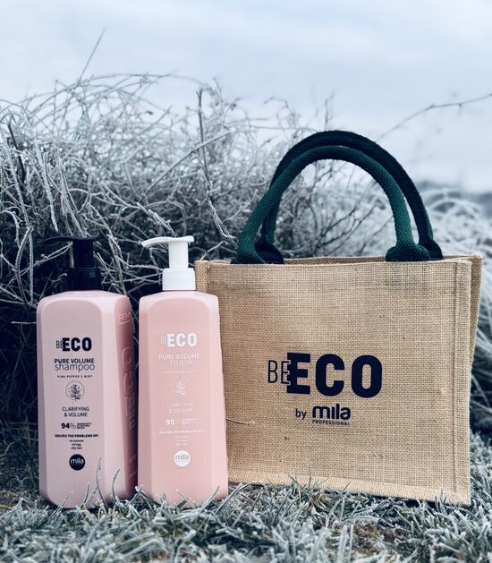 MILA BE ECO PURE VOLUME GILIAI VALANTIS IR APIMTIES SUTEIKIANTIS RINKINYS