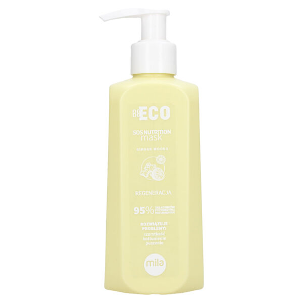 MILA BE ECO SOS NUTRITION MAITINANTI IR ATSTATANTI PLAUKŲ KAUKĖ 900 ml